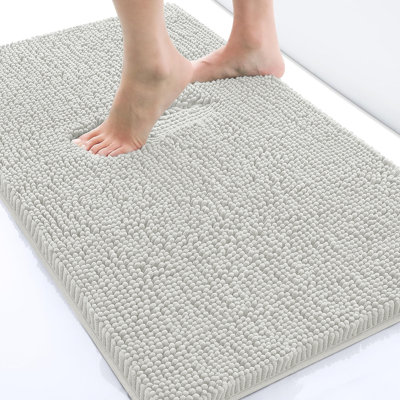 Chenille Non-Slip Non-Slip Bath Mat