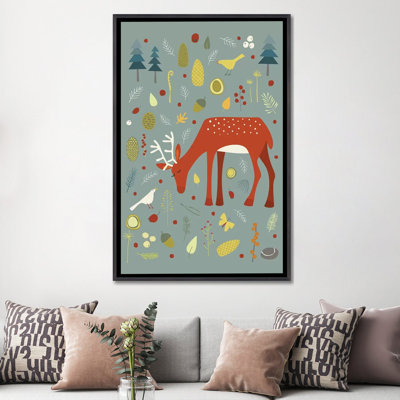 Bonjour cerf! par Nic Squirrell - impression d'art graphique