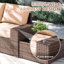 Balancelle pour 2 personnes avec coussins-120193171-120921206