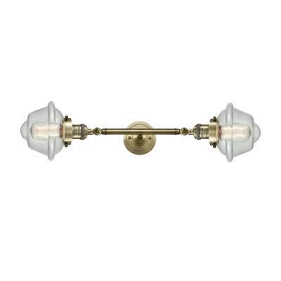 Éclairage pour meuble-lavabo 2 lumières rétro Lavalle