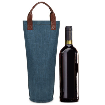 Tirrinia Single Bottle Wine Carrier, Insulated Bottle Carrier, Great Gift For Wine Case