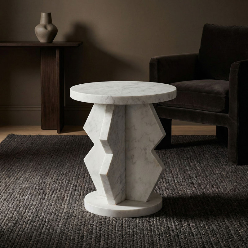 Belasco Marble End Table