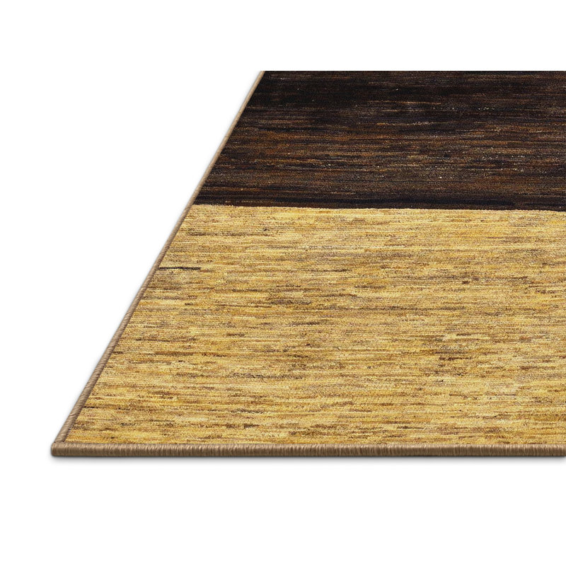 Tapis multicolore à motif abstrait Alicia-Louise, Tapis de couloir 2 pi x 5 pi