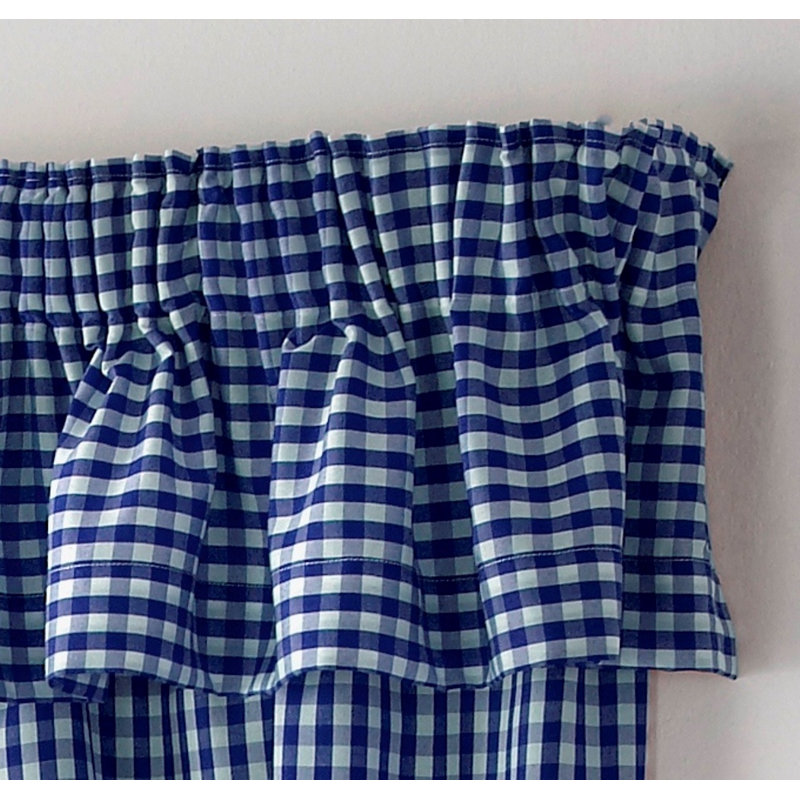 Rosas Curtain Pelmet, Blue