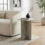 Petite table en marbre Rommi, blanc-226105594
