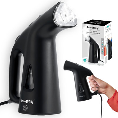 True & Tidy Portable Fabric Steamer, White