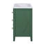 Ensemble de meuble-lavabo simple autoportant avec 3 tiroirs-1814534224