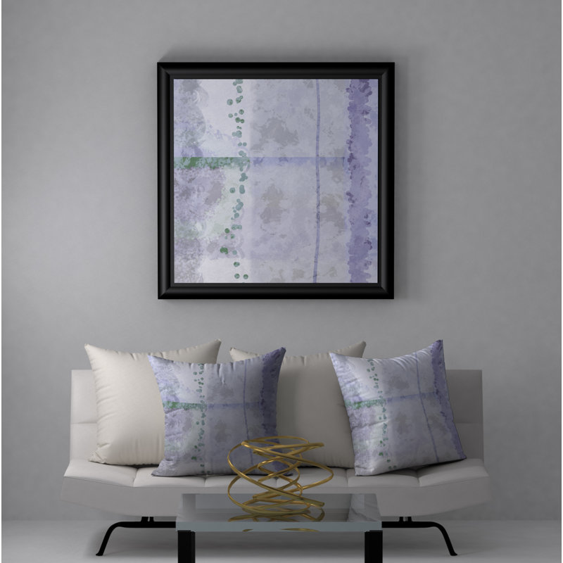 Housse de coussin décorative carrée et insert, 18" x 18"