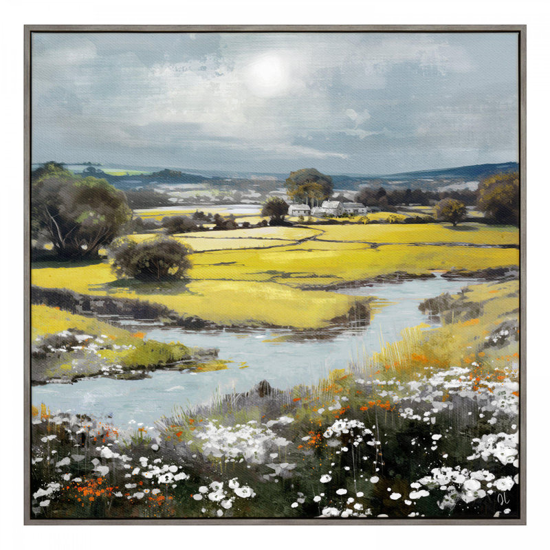 Summer Splendour Framed Canvas 810x30mm