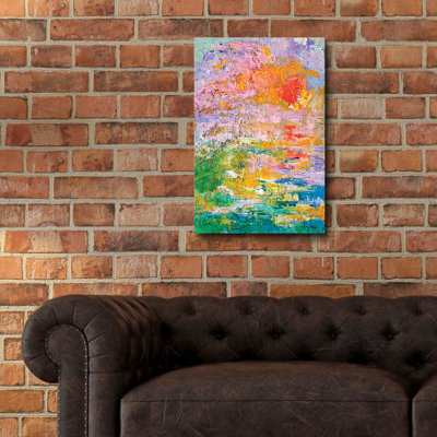  'Simple Twilight' by Dorothy Fagan Acrylic Glass Wall Art, 16" x 24"