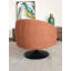 Abrahim Upholstered Swivel Barrel Chair-1367315062