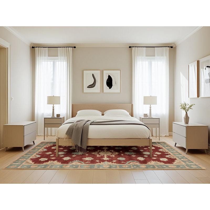 Tapis brun lavable à la machine, Rectangle de 5 pi x 8 pi
