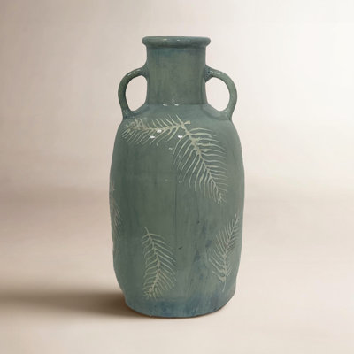 Ambrielle Terracotta Floor Vase