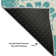 Premium Machine Washable Cerrito AMF551 Teal 5' x 7'6" Rug