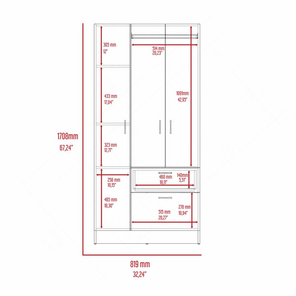 Dimensions du produit