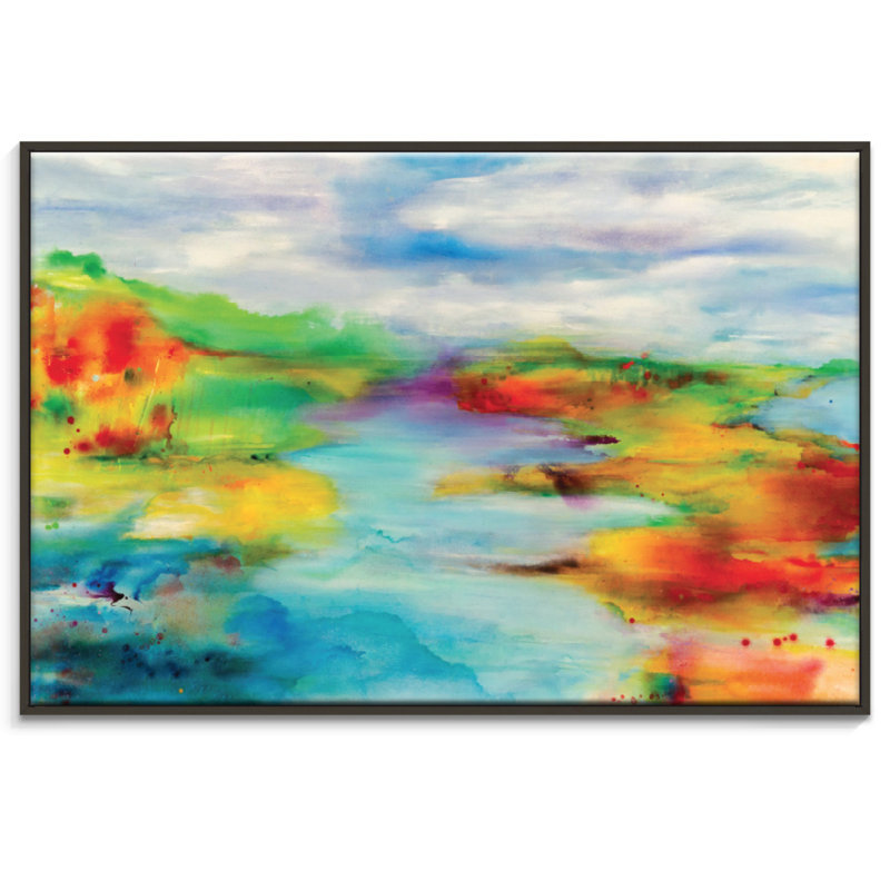 Deborah Brenner - Painting on Canvas, Wrapped Canvas, 51cm H x 76cm W