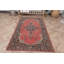 Tapis classique rouge turc Anatolian idéal pour les vestibules et les salons