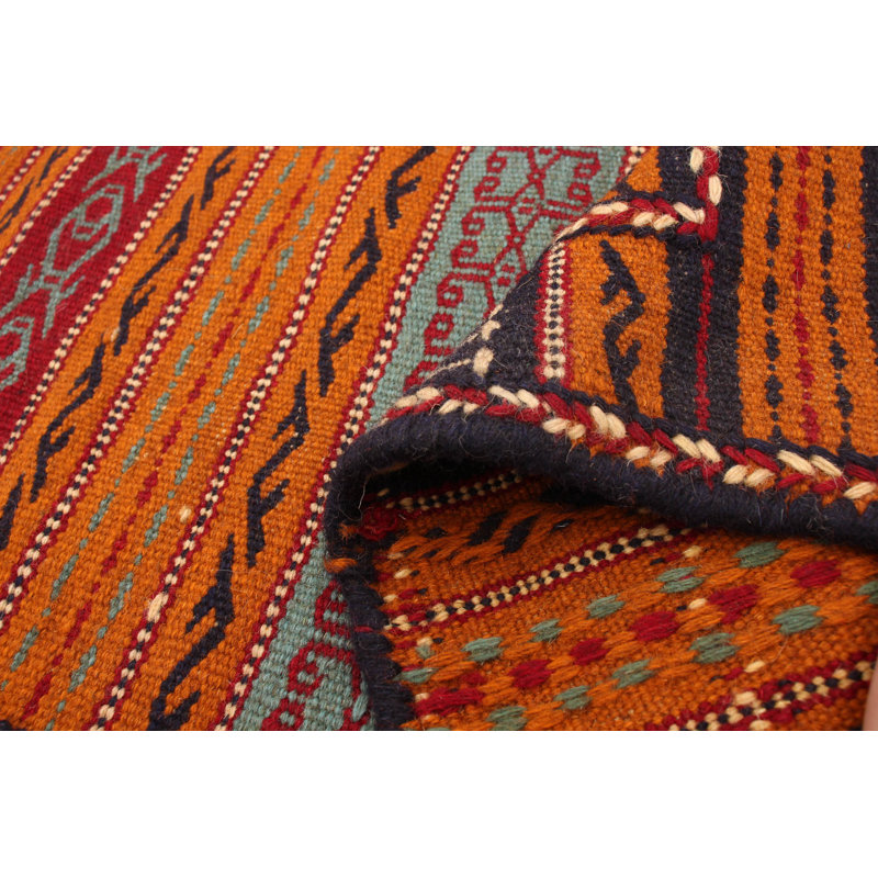 Wool Striped Indoor Rug