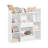 40.95'' H X 41.7'' W Book Display