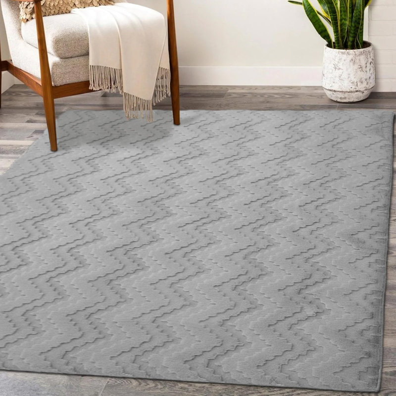Tapis à poils longs 5X7