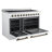 Paolo 48 Inch Electric Range White-117587171