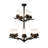12 - Light Dimmable Modern Linear Chandelier