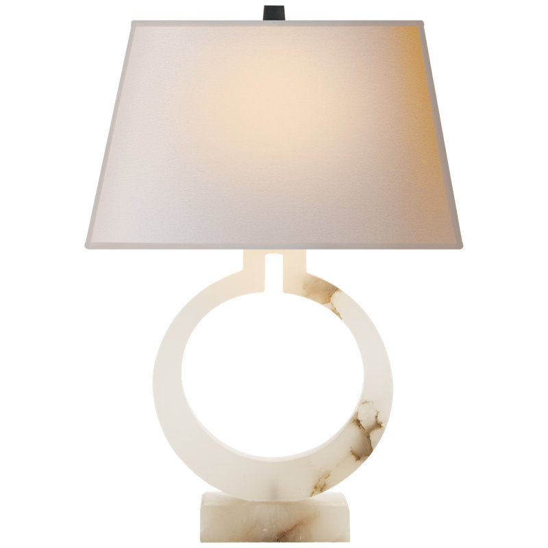 Table Lamp, 27" H x 18" W x 18" D, Crystal