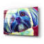 Hokku Designs «Lhasa Apso - Sadie» par Dawg Painter, art mural en verre acrylique ACR-44485-1728989138