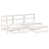 Coussin gris / cadre blanc est en rupture de stock