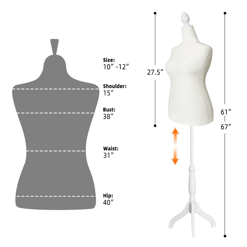 Taille de robe de robe de partage de taille 10-12, Beige