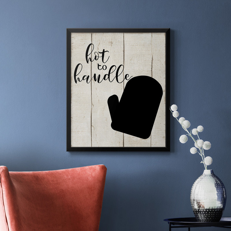 Toile encadrée de qualité supérieure chaude à manipuler - prête à être accrochée, Noir, H 24 po x l 20 po