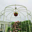 Pavillon de jardin en métal en forme de cage de pergola en forme de cage à oiseaux 81,7 po x 114,2 po-1478763806