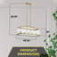 Luminaire suspendu linéaire à 5 lumières pour îlot de cuisine Salamonia-1219772496