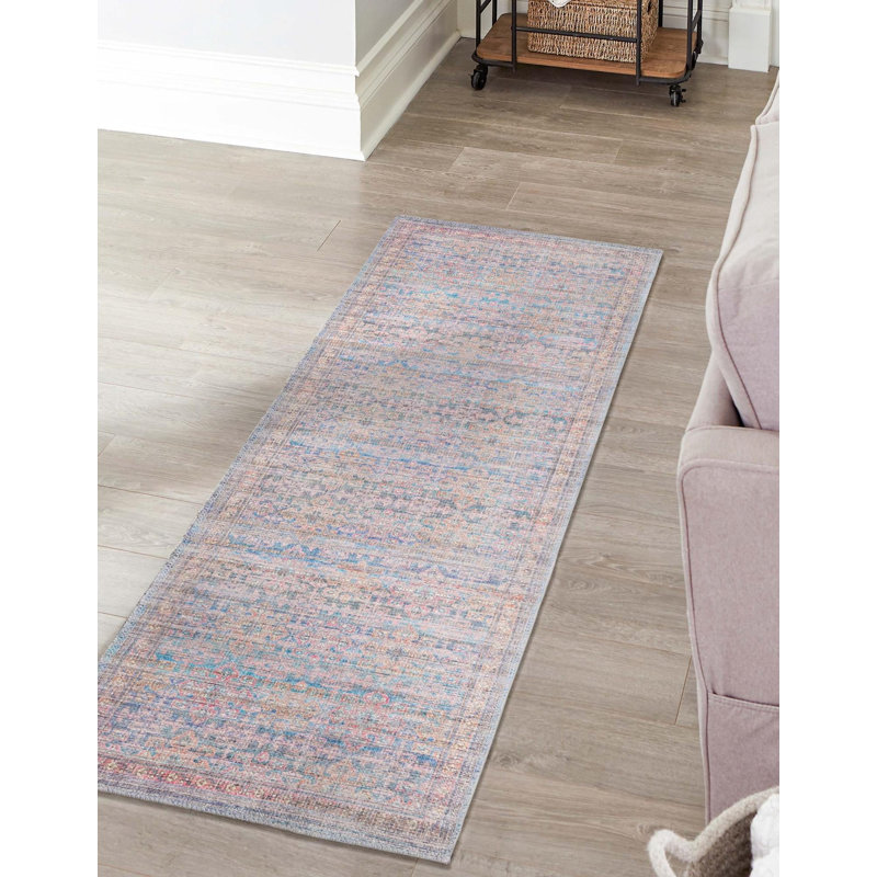 Hadsell Chenille Indoor Rug, Runner 2'7" x 12'
