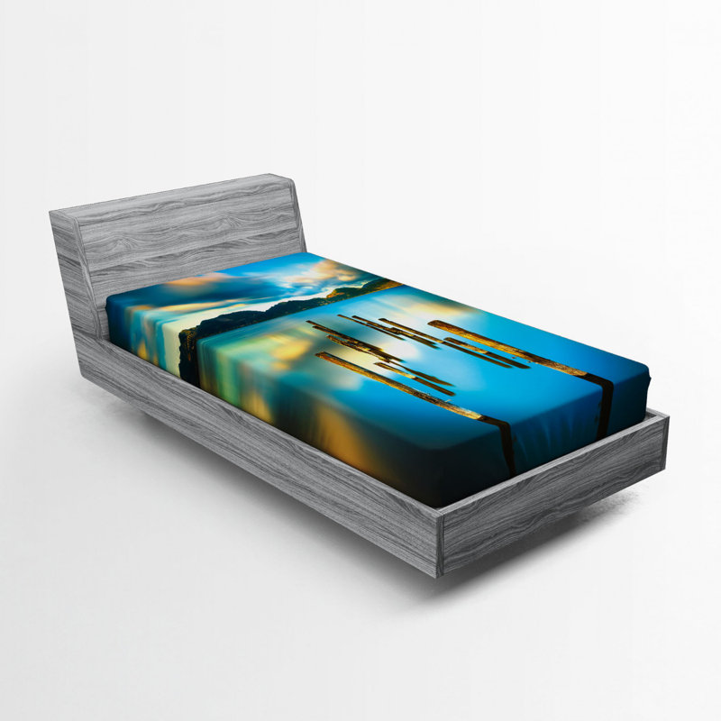 Microfiber Fitted Sheet, Twin Fitted Sheet