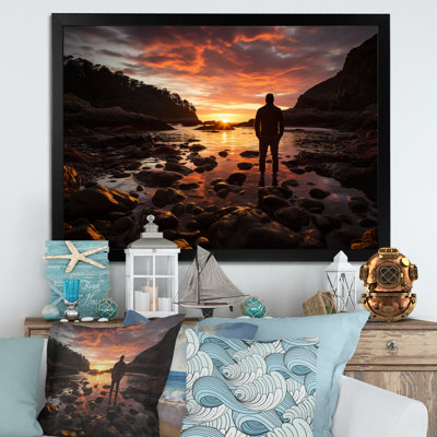 " Rocky Beach Rocky Silhouette I "