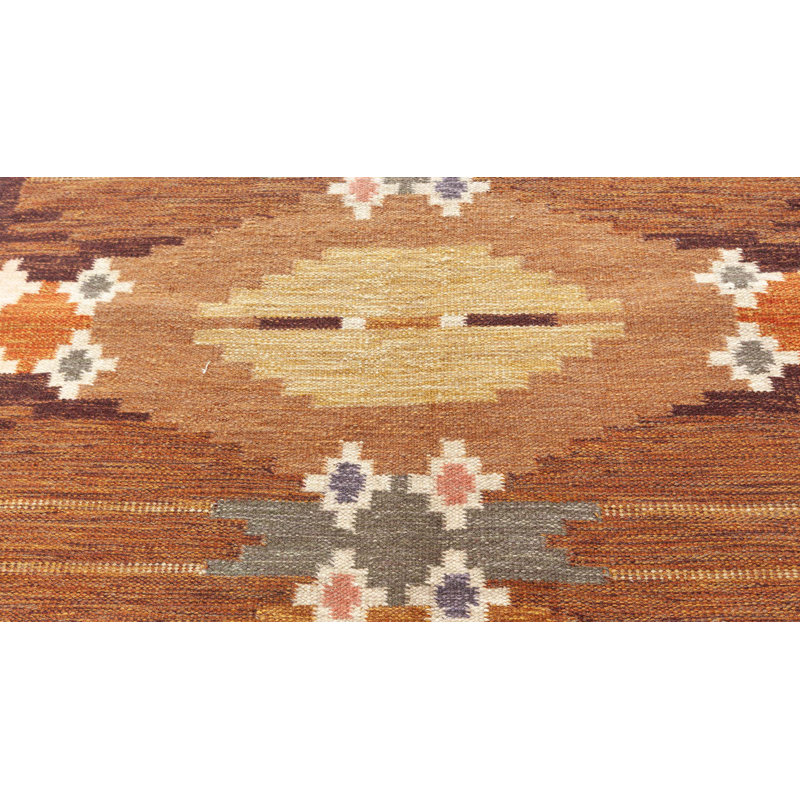 Tapis suédois rétro par Ingegerd Silow