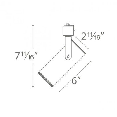 Silo X20 20W H/J/L Adjustable Track Head