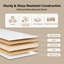 Portes de grange doubles pliantes 84 po en bois manufacturé double-126594004-126594005