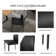 Dining Set - 67” Table with Modern Expandable Design Kitchen Dining Table Set, Table Set with Dining Chair for Kitchen Dining Room