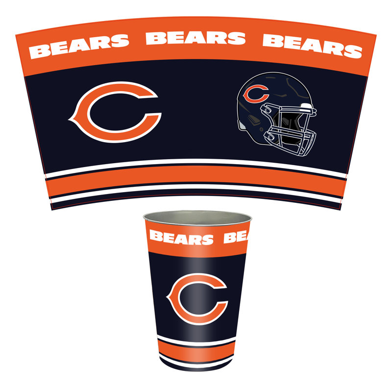 Chicago Bears Wastebasket