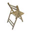 Ensemble de 4 chaises pliantes en bois-1512750898