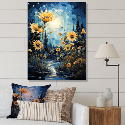 Expressionniste énergie tournesols sur toile