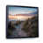 Black Floater Framed