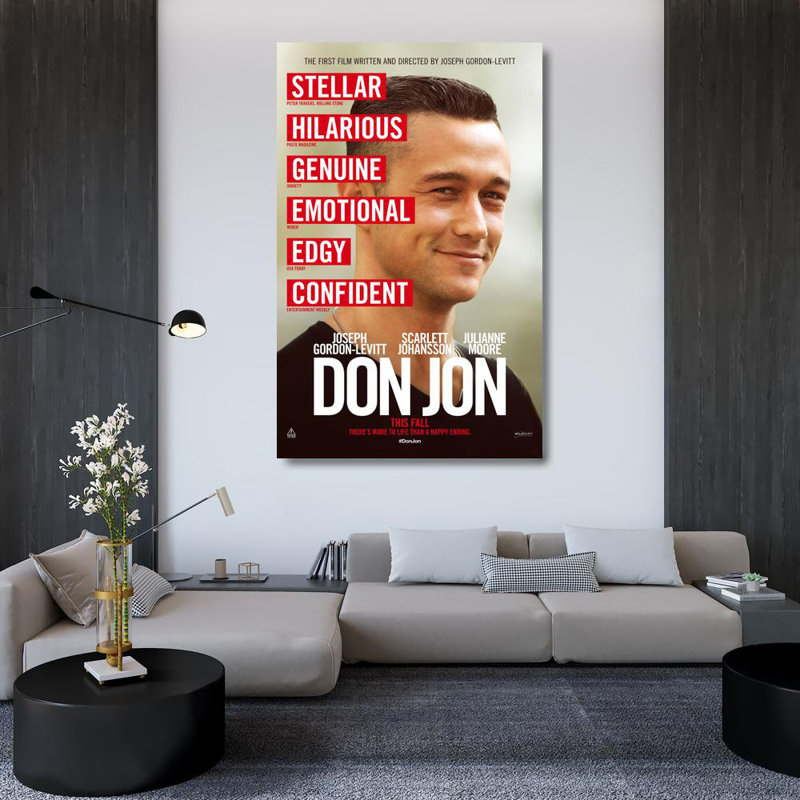 Don Jon, 48" H x 31" W