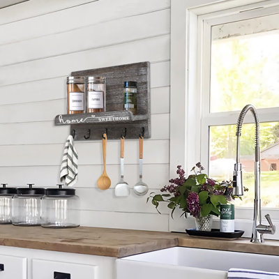 McMenamins Manufactured Wood Wall Organizer