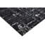 Tapis gris anthracite / ivoire noué à la main de haute qualité-49937516
