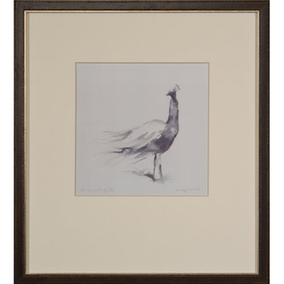 Peacocks II Print by Daughdrill