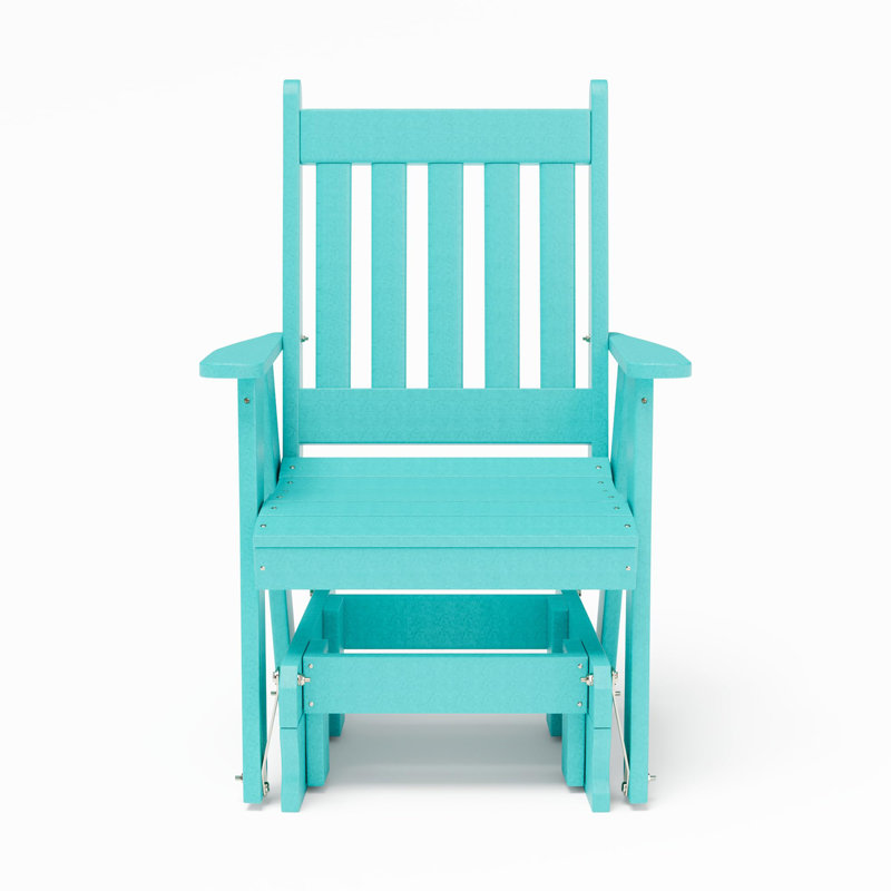 Fauteuil oscillant en plastique recyclé Weber, Aruba