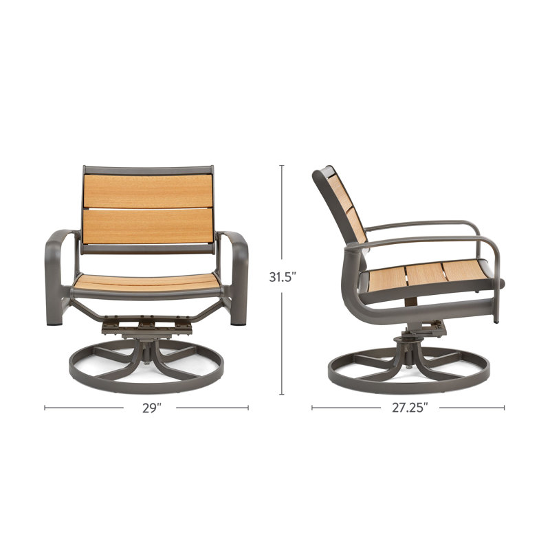 Harper Swivel Rocker Lounge Chair